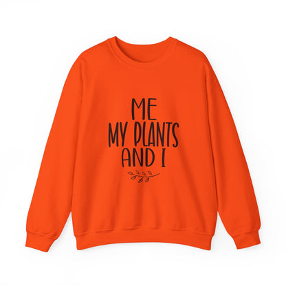 Me My Plants and I Heavy Blend™ Crewneck Sweatshirt (Unisex)