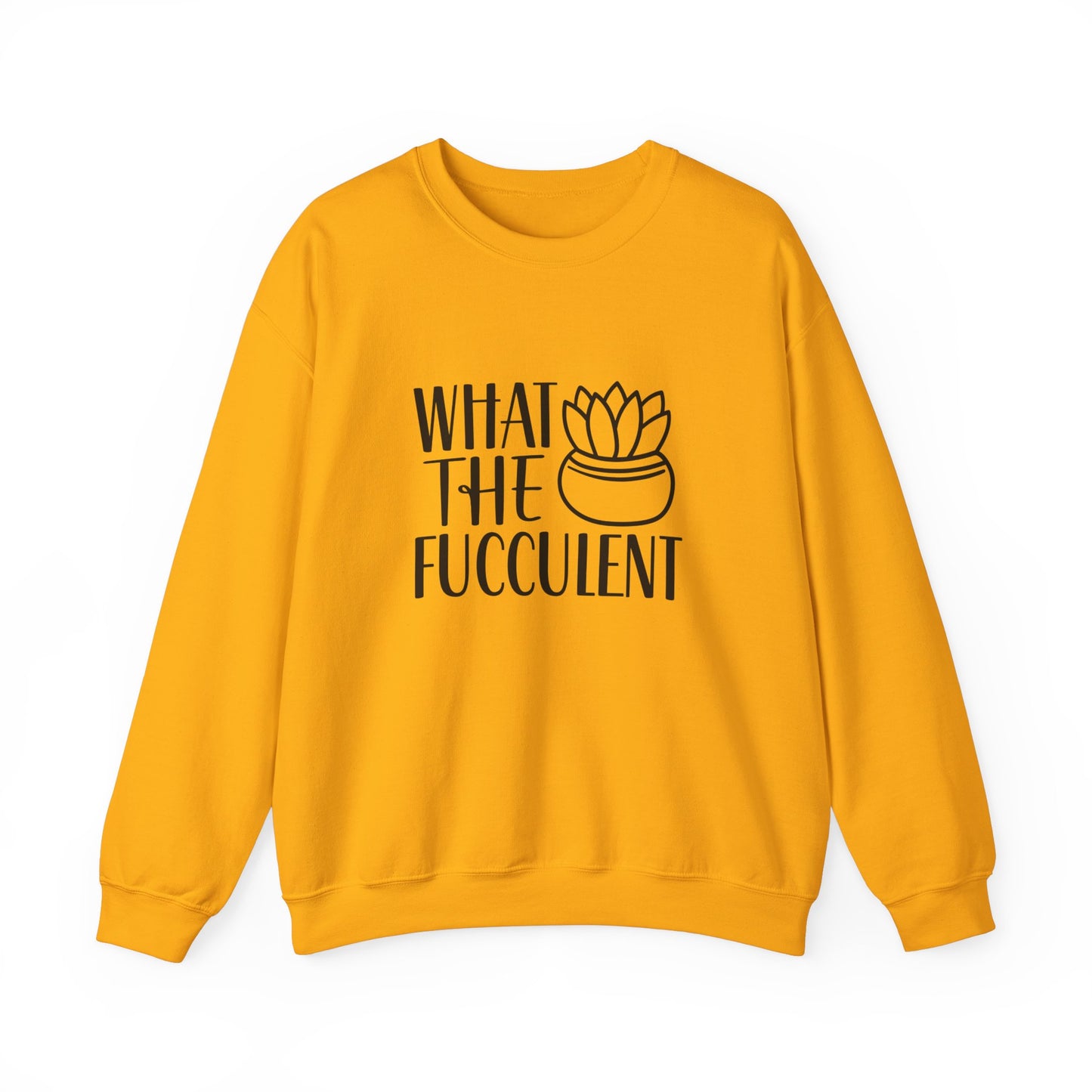 What The succulent Heavy Blend™ Crewneck Sweatshirt (Unisex)