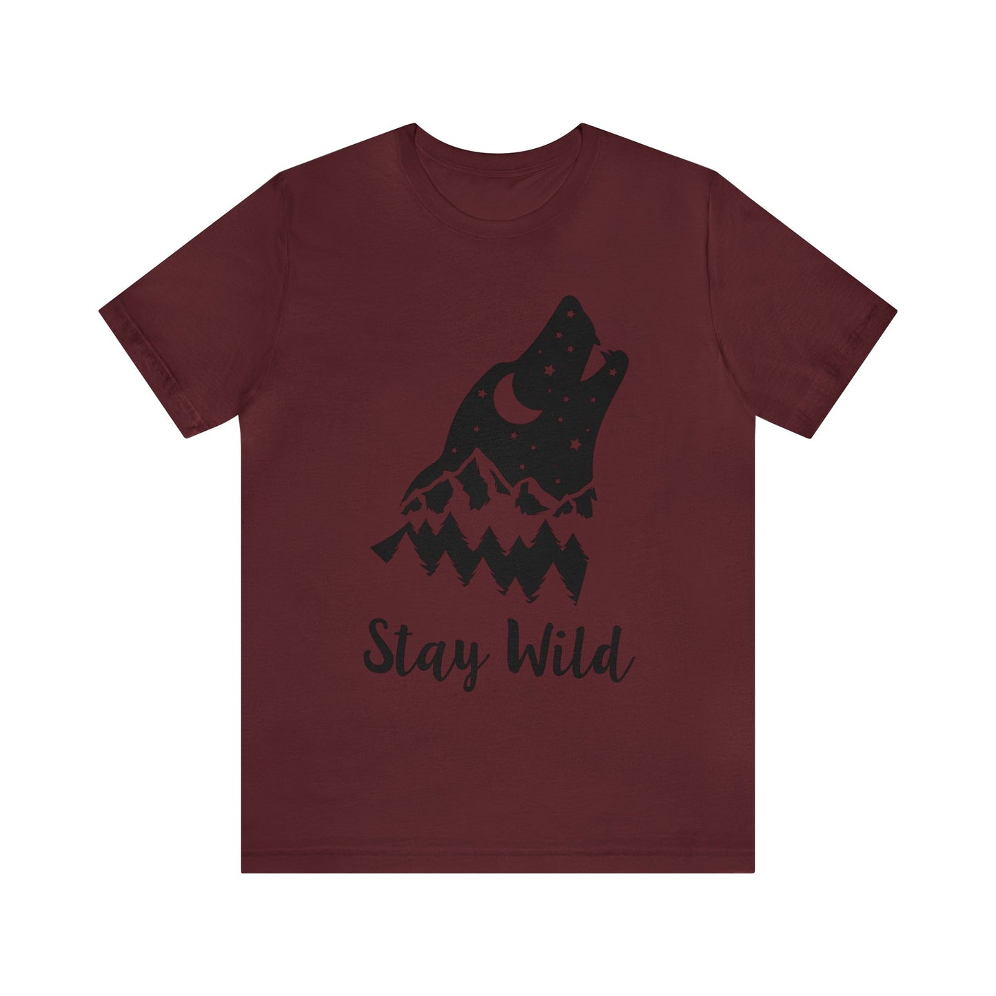 Wild Camping Adventure Unisex Jersey Short Sleeve Tee