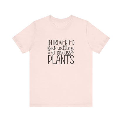 Let's Discuss Plants Jersey Short Sleeve Tee
