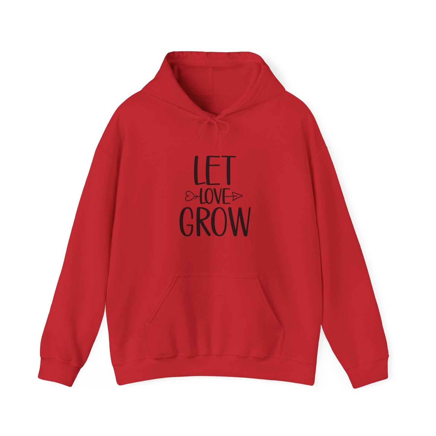 Let Love Grow Hooded Sweatshirt (Unisex)